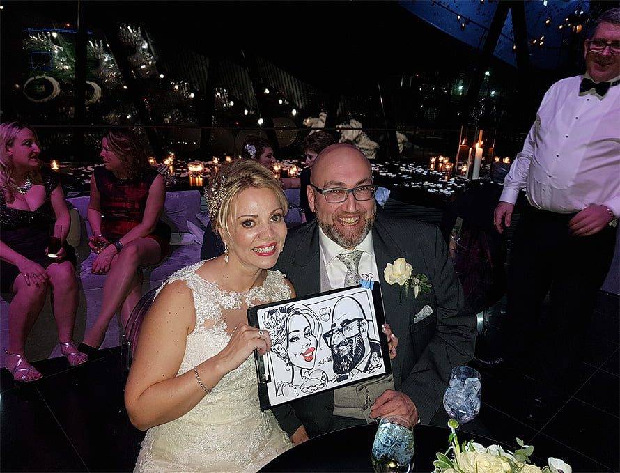 London caricaturist for hire