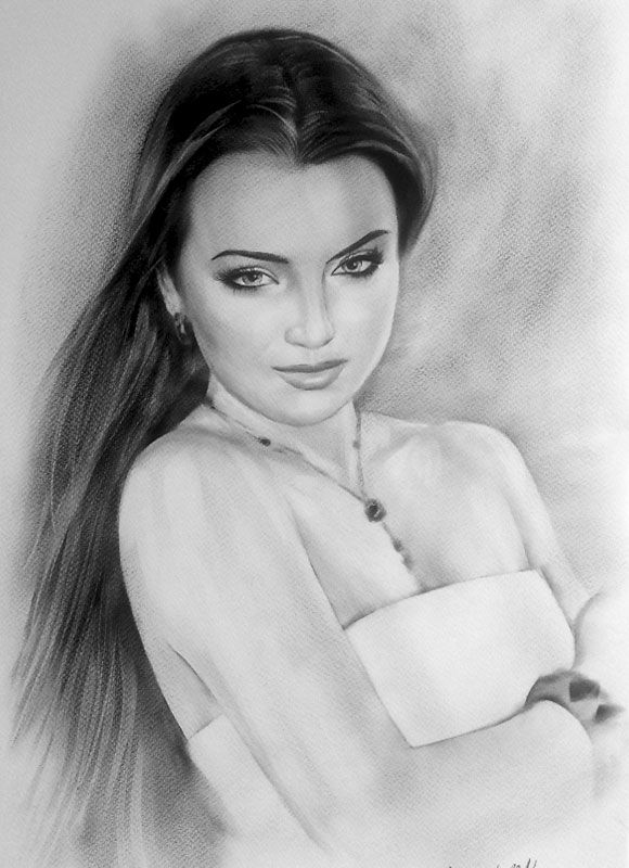 portrait artist painting